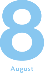 8月